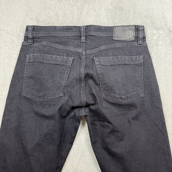 Revtown Automatic Decade Denim Jeans Men’s 32x34 Black Cotton Straight Leg - Picture 7 of 10